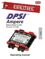 Emcotec DPSI Ampere Operating Manual preview