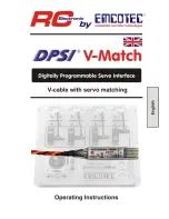 Emcotec DPSI V-Match Operating Instructions Manual предпросмотр