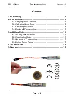 Предварительный просмотр 3 страницы Emcotec DPSI V-Match Operating Instructions Manual