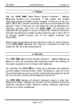 Предварительный просмотр 3 страницы Emcotec RC Electronic DPSI BMS Operating Manual