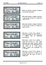 Предварительный просмотр 20 страницы Emcotec RC Electronic DPSI BMS Operating Manual