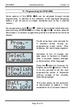 Предварительный просмотр 26 страницы Emcotec RC Electronic DPSI BMS Operating Manual