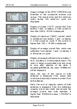 Предварительный просмотр 20 страницы Emcotec RC Electronic DPSI LCD Operating Instructions Manual