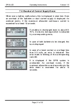 Предварительный просмотр 21 страницы Emcotec RC Electronic DPSI LCD Operating Instructions Manual