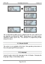 Предварительный просмотр 29 страницы Emcotec RC Electronic DPSI LCD Operating Instructions Manual