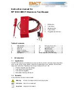 EMCT RP 100 6 Instruction Manual предпросмотр