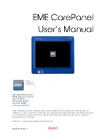 Предварительный просмотр 1 страницы EME CarePanel User Manual