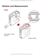 Предварительный просмотр 3 страницы eMeasure eTape16 Manual