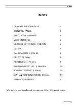 Preview for 3 page of Emec J DIGITAL CL Operating Manual