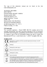 Предварительный просмотр 10 страницы Emed UM2150 Manual