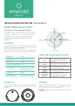 emerald alarms EP-SA-CONT-RF User Manual предпросмотр