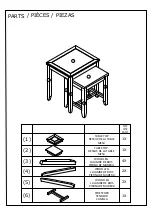 Предварительный просмотр 2 страницы Emerald Home Furnishings Bainbridge 1325642 Assembly Instructions