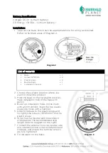 Предварительный просмотр 3 страницы Emerald Planet EP-RFBASE Installation Instruction