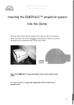 Предварительный просмотр 9 страницы Emerald DELUX INFLATABLE DOME Instructions Manual