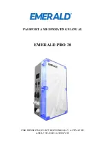 Emerald PRO 20 Operating Manual предпросмотр