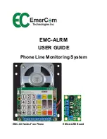 Предварительный просмотр 1 страницы EmerCom Technologies EMC-ALRM User Manual