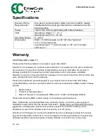 Предварительный просмотр 8 страницы EmerCom Technologies EMC-ALRM User Manual