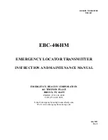 Предварительный просмотр 1 страницы EMERGENCY BEACON CORPORATION EBC-406HM Instruction And Maintenance Manual