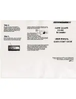 Emergency Caller Products CARE CALLER CE-300 User Manual предпросмотр