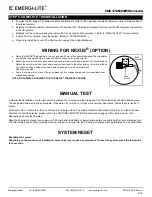 Preview for 4 page of Emergi-Lite EMIU-125W Instruction Manual