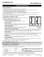 Preview for 8 page of Emergi-Lite EMIU-125W Instruction Manual