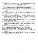 Предварительный просмотр 4 страницы emerio AC-116964 Instruction Manual