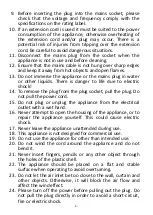 Предварительный просмотр 4 страницы emerio AC-124411 Instruction Manual