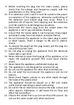 Предварительный просмотр 4 страницы emerio AC-125508.1 Instruction Manual