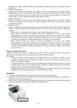 Предварительный просмотр 26 страницы emerio AC-125508.1 Instruction Manual