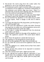 Предварительный просмотр 4 страницы emerio AF-123544 Instruction Manual