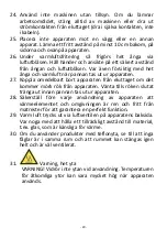 Предварительный просмотр 30 страницы emerio AF-126059 Instruction Manual