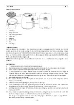 Предварительный просмотр 31 страницы emerio AF-126059 Instruction Manual