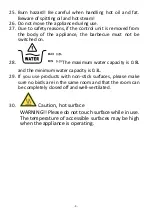 Предварительный просмотр 5 страницы emerio BG-115597.3 Instruction Manual