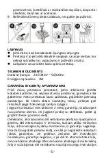 Preview for 43 page of emerio BGR-115696 Instruction Manual