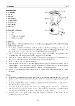 Предварительный просмотр 12 страницы emerio BL-124459.5 Instruction Manual