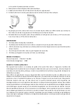 Предварительный просмотр 21 страницы emerio BL-124816.1 Instruction Manual