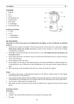 Предварительный просмотр 26 страницы emerio BL-124816.1 Instruction Manual