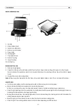 Предварительный просмотр 6 страницы emerio CG-109898.1 Instruction Manual