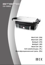 Предварительный просмотр 1 страницы emerio CG-125533 Instruction Manual