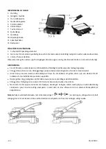 Предварительный просмотр 24 страницы emerio CG-125533 Instruction Manual