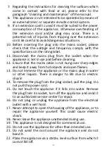 Предварительный просмотр 4 страницы emerio DF-120482.5 Instruction Manual