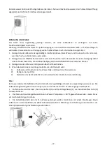 Предварительный просмотр 28 страницы emerio DH-126050.1 Instruction Manual