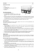 Предварительный просмотр 27 страницы emerio FD-211838 Instruction Manual