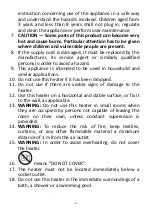 Предварительный просмотр 4 страницы emerio FG-117320 Instruction Manual