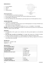 Preview for 21 page of emerio FN-108781 Instruction Manual