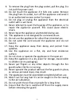 Preview for 4 page of emerio FN-114501.1 Instruction Manual