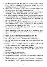 Preview for 4 page of emerio HD-114387 Instruction Manual