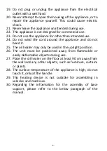 Предварительный просмотр 5 страницы emerio HO-110712 Instruction Manual