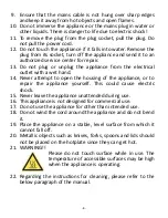 Preview for 9 page of emerio HP-109090.6 Instruction Manual