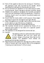 Предварительный просмотр 4 страницы emerio Pizzarette PO-111008 Instruction Manual